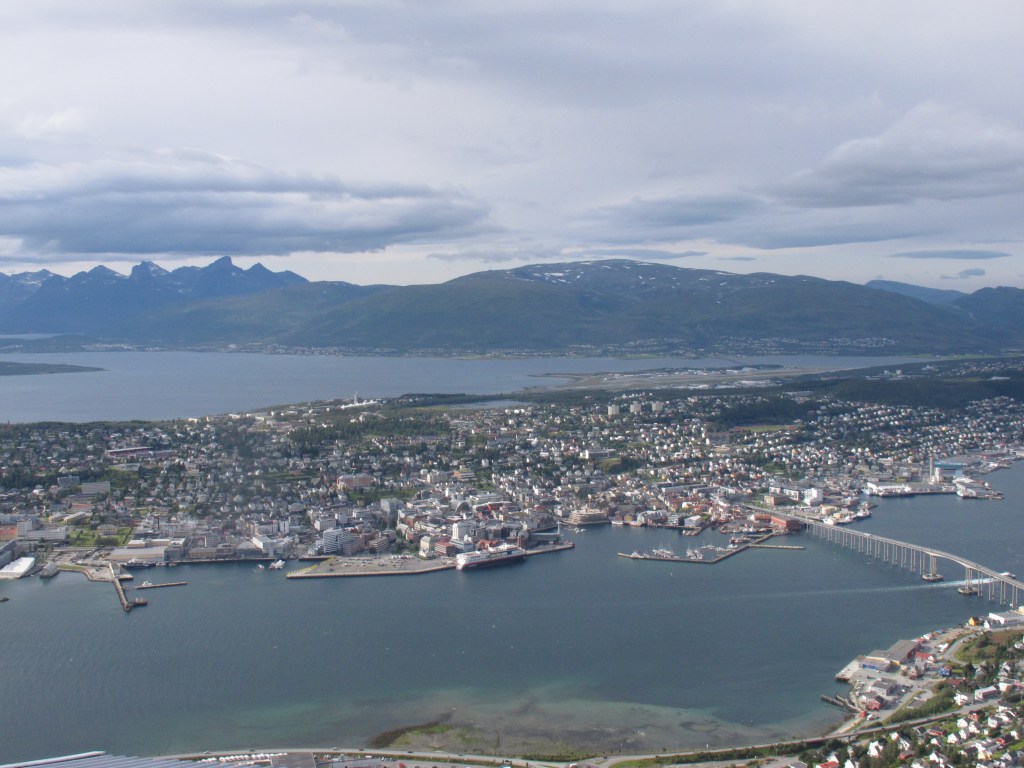 View of Tromsø from Fjellheisen (Norway)