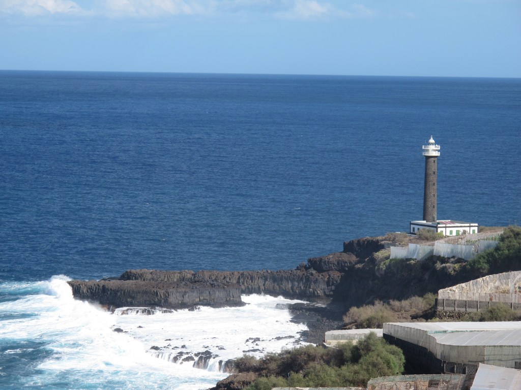Faro de Punta Complida in the north of La Palma, Spain.